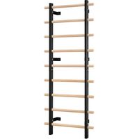 Espalier en Bois Massif et Acier Carbone 197x80 cm