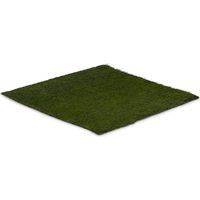 Gazon synthétique 30 mm – 100 x 100 cm – Résistant aux UV – Perméabilité 60 l/min/m² – Confort pieds nus – Hillvert