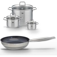 Lot Poêle 28cm & 3 Faitouts Elo Profi Therm Platinum