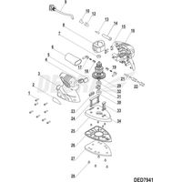 Kohlebürsten Dedra xded7941.18 langlebig original 2er Pack