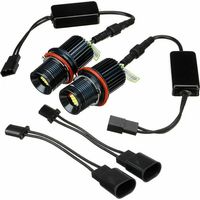 2X blanc 80W LED Angel Eyes ampoule de marqueur d'anneau Halo pour BMW E39 E60 E53,
