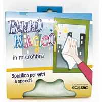 Panno magico in microfibra specifico per vetri e specchi