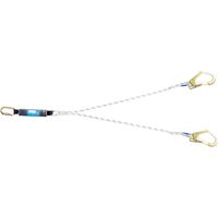 Longe antichute Y (double) LDAD 12 - 2 m - M10-M53-M53 - TRACTEL