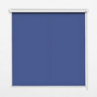 Innenrollo Fensterrollo - Rollo ohne Bohren - Sichtschutzrollo - Lichtdurchlässiges Rollo - Rechteckiges - Rollo - (80 cm x 180 cm) - Marine