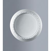 Rosettes décoratives pour le plafond en polystyrène élargi diverses décorations ER 49 - Ø49 cm.