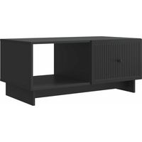 vidaXL Coffee Table Black 90 x 50 x 40 cm Engineered Wood