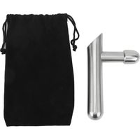 Outil de massage en barre T - Accessoire de massage des points de déclenchement en acier inoxydable, Outil de massage en tissu profond pour dos, épaules, jambes et bras