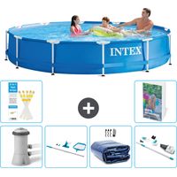 Frame Pool Rund - 366x76 cm - 7-teilig S323