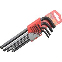 Ball Point Hexagon Key Set Of 9 Metric (1.5-10Mm)