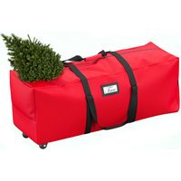 Borsa Contenitore Per Albero Di Natale Con Ruote In Tessuto Impermeabile