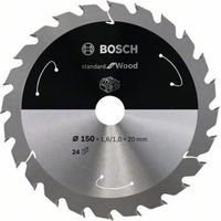 Bosch PRO Wood cordless hoja para sierras circulares 150 x 1,6 x 20 mm 2608837674