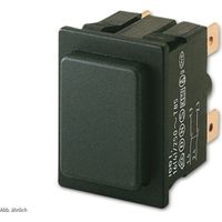 MARQUARDT Interrupteur 01663.0101, momentané, 2x Marche/(Marche), 250V/12A, cosses 4,8mm