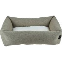 Lebon Hundebett Bonny L 70 x 60 cm gold-braun Kissen