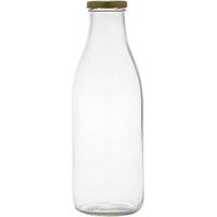 Tapón Jocondi Botella elegante vidrio blanco 1L