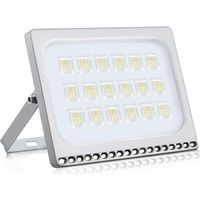 100W Projecteur LED Extérieur 8000lm Éclairage de Sécurité Blanc Froid 6500K Floodlight Imperméable IP67 Spotlight Spot LED Extérieur pour Jardin Terrasse Entrée Garage-Fei Yu