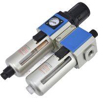 Filtre à air compresseur GFC300-15 avec régulateur de pression et lubrificateur intégré - Séparateur eau-huile pour air comprimé