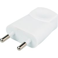 Fiche Mâle 2p 6a Connexion électrique Sécurisée - Dhome