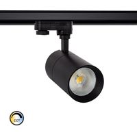 3-Phasenstromschiene LED-Strahler 30W Dimmbar CCT Wählbar Mallet Weiß