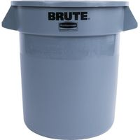 Collecteur Rubbermaid gris 37,9L - BRUTE