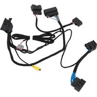 ASHATA Kit de Harnais de Puissance de Conversion pour Système Edge SYNC 1 à SYNC 3, pour Contrôle de la Climatisation de la Voiture, Matériau ABS + Métal.