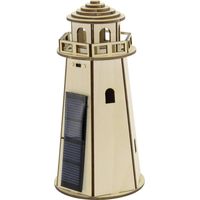 Sol Expert Starlight luminaria madera natural 20 cm