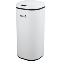 MaxxHome – Cestino della Spazzatura con Sensore Automatico di Apertura e Chiusura (Acciaio Inossidabile, 30 L, 29 x 29 x 61,5 cm)