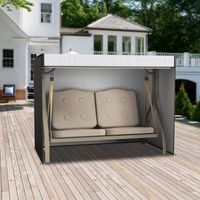 Robuste, wasserdichte Schutzh체lle f체r Schaukeln im Freien, geeignet f체r H채ngeschaukeln im Garten f체r 2 bis 3 Personen, Balkon.