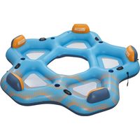 Hydro-Force Floating Island Blue 300 x 287 cm PVC Bestway