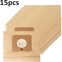 15 Ersatzbeutel kompatibel mit Rowenta ZR003901 Compacteo accessimo / City Space / Mini Space Staubsauger,Replacement Bags RO1717 RO1733 RO1751