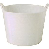 Nacelle blanche, panier multi-usages, porte-objets, 38 L (ne convient pas à un usage alimentaire)