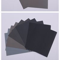 Paquete de 12 hojas de papel de lija, 23 x 28 cm, para uso en seco y húmedo, granos 1000/1500/2000/3000/4000/5000 (2 hojas por grano).