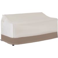 Outsunny Funda Protectora para Banco 2-3 Plaza Cubierta de Muebles Impermeable Exterior Jardín Protección contra Lluvia y Sol 152x87x59/79cm 600D Tela Oxford