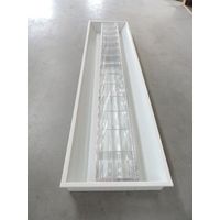 Plafonnier apparent fluo 2x54W avec tube T5 3000K et ballast HF 230V interieur IP20 3F FILIPPI 2IN392004H