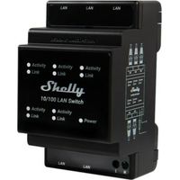 Shelly LAN Switch 5 Porte Nero 10/100 Mbit