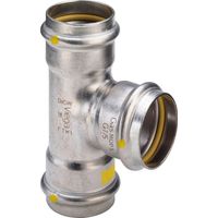 Viega Sanpress Inox G-T, d1 28, d2 28, d3 28 acero inoxidable Modelo 0218, 486518