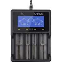 Chargeur de batterie XTAR VC4SL vers Li-ion / Ni-MH / Ni-CD 18650