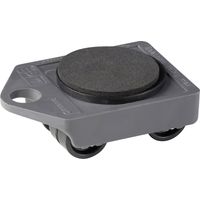 Meister Werkzeuge 0820010 Transportroller Kunststoff Traglast (max.): 150 kg 106 mm x 75 mm x 38 m