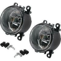2x Halogen Front Fog Light Drl Lamp For Ford Fiesta Focus Connect Transit Custom
