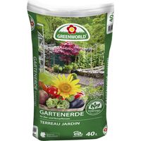 Greenworld Gartenerde Torffrei 40 L Erde