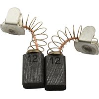 Balais de Charbon pour Protool Perceuse PDP 16 E - 5x8x12,5mm - Remplace 627003
