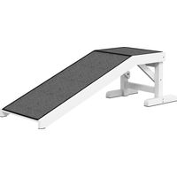 Rampe animaux avec tapis antidérapant bois de pin 125 x 40 x 35,5 cm
