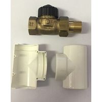 Heimeier 2016 - Thermostatic valve body with cover - DN15 1/2"