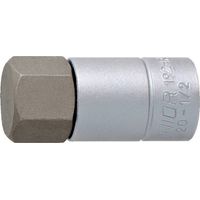 Douille tournevis 1/2'' 6 pans mâle 3/16'' - UNIOR - 619894"