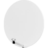 Parabole satellite 85cm en résine polyester renforcée – Brides inox anti-corrosion – Angle offset 23° – Gain 36,4 dB – Hdsat