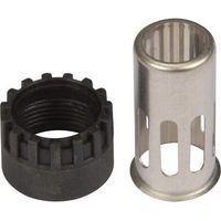 Portasol Spannzangenhalter SPT 18, GAS/PRO/SP2 Zubehör, schwarz grau Metall, 5 g, 5 x 1 cm, geeignet für Super Pro 125 Lötkolben Ersatzteil