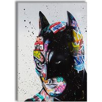 BatStreet - Quadro Canvas Contemporaneo su telaio in legno - Misura: 70x100 cm
