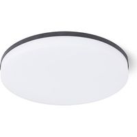 Plafoniera COIMBRA da incasso nero 230V LED 24W 3000K