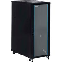 Armario Rack 19" Phasak Pro 37U 800x1000 – Estructura desmontable, puerta de vidrio templado, ventilación, regleta eléctrica, bandejas y ruedas incluidas PHO 8142