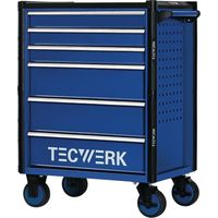 Werkzeugwagen TREND 2.0 B745xT475xH950mm 300kg 6Schubl.unbest.Stahlbl.TECWERK