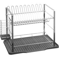 Metallabtropfgestell 2 ebenen mit grauer platte - 5five